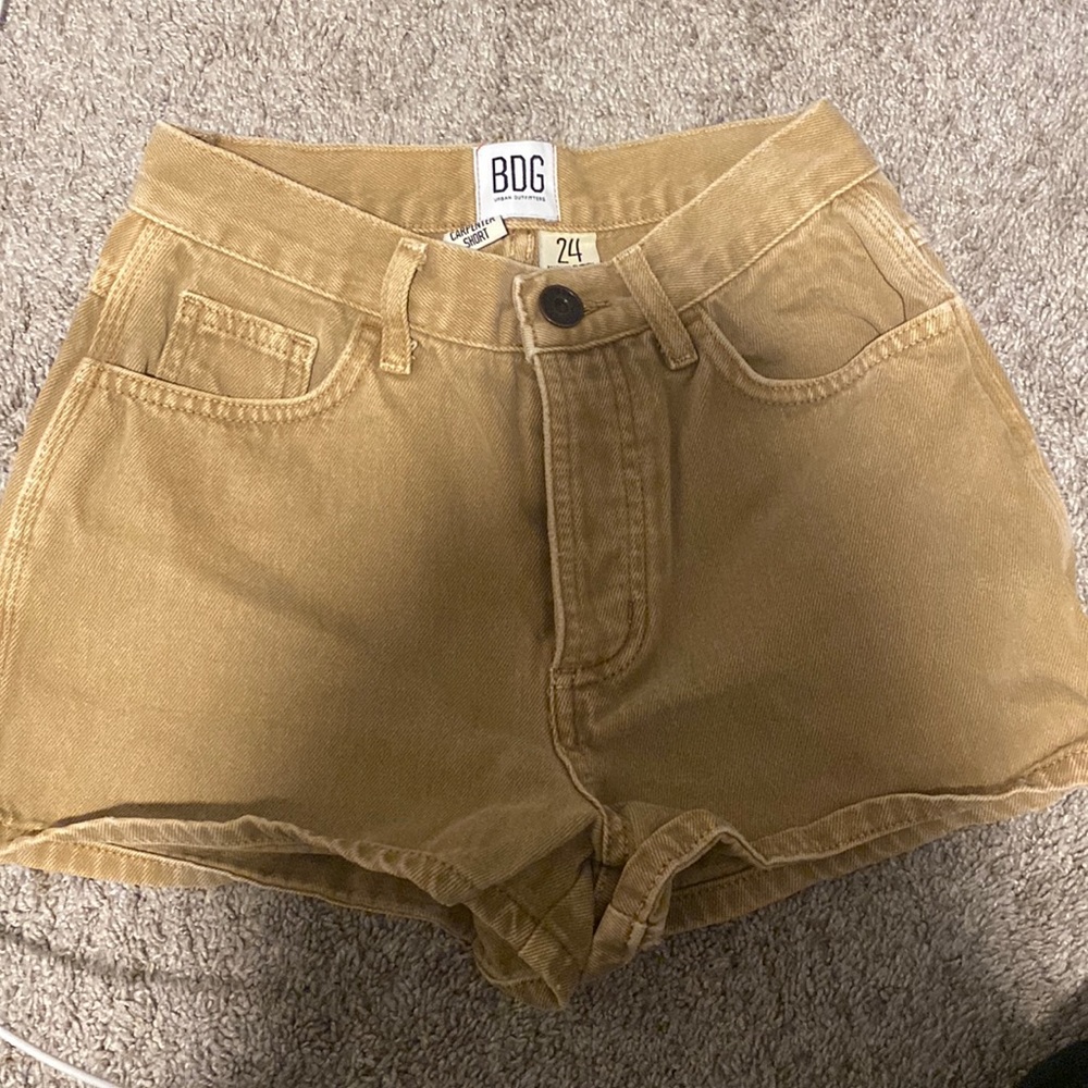 Urban outfitters high rise carpenter shorts